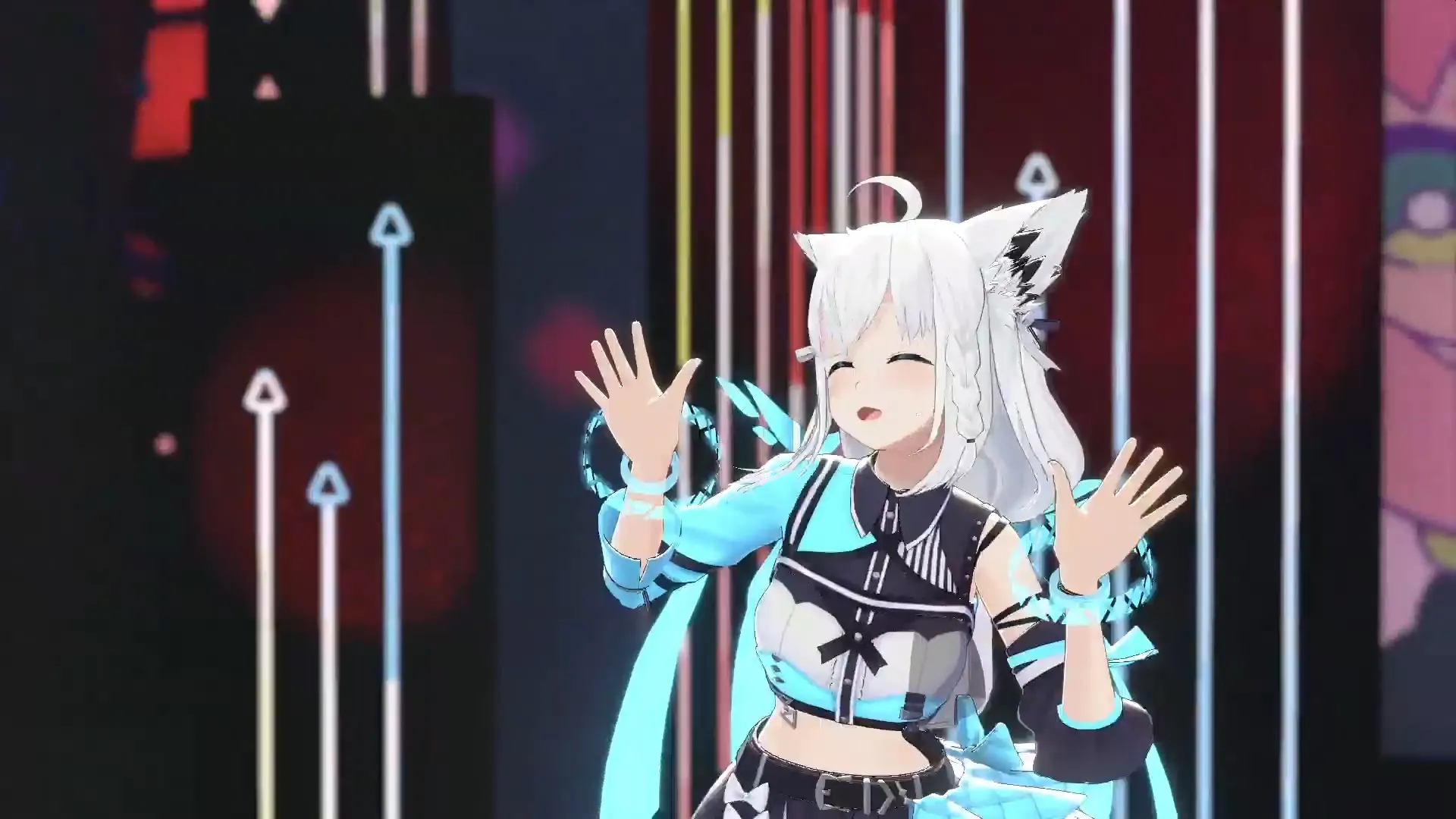 FES ライブ 白上フブキのパフォーマンス