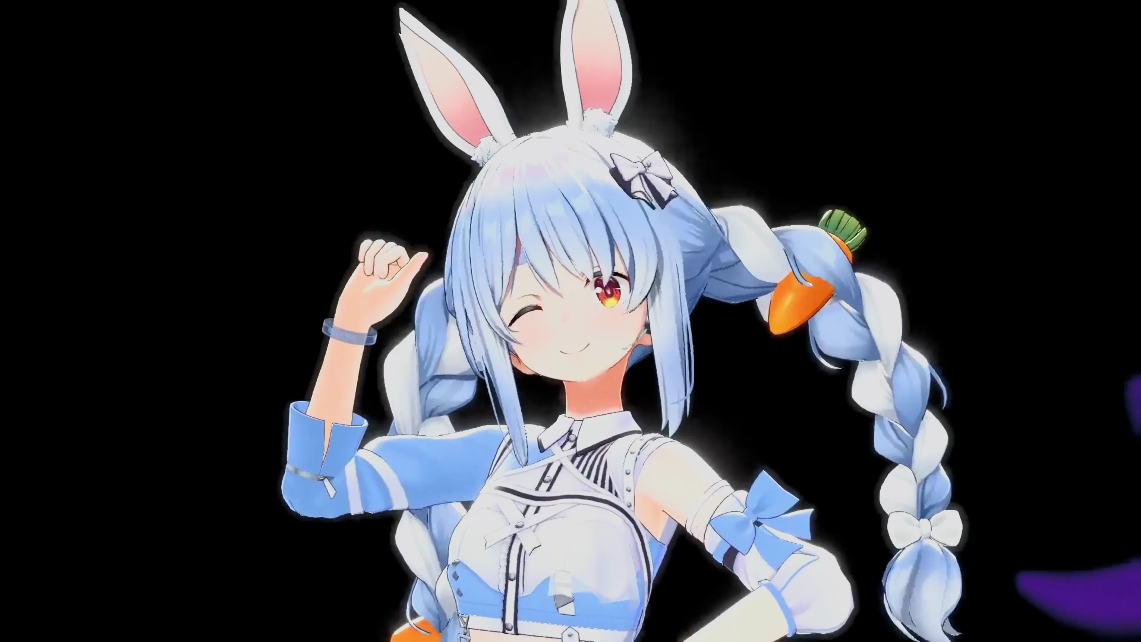 FES ライブ 兎田ぺこら（ウインクのポーズ）